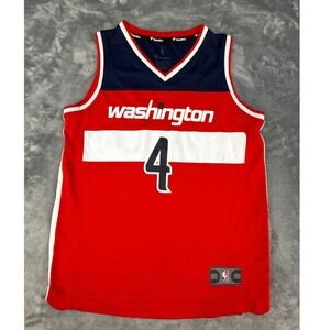 NBA Fanatics Washington Wizards Russell Westbrook #4, Youth Medium Jersey Red